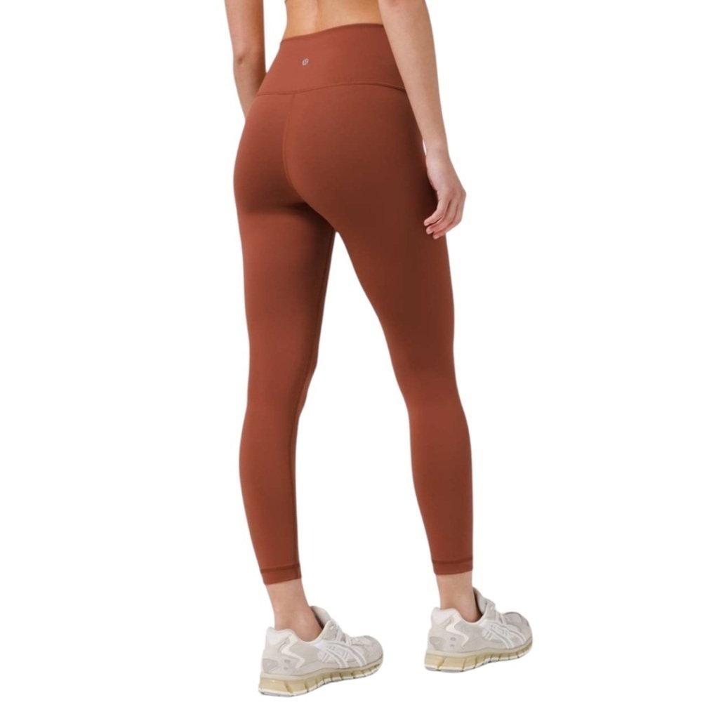 Lululemon Train High Rise Tight 25” Legging Terracotta Training Running Gym - Picture 4 of 10